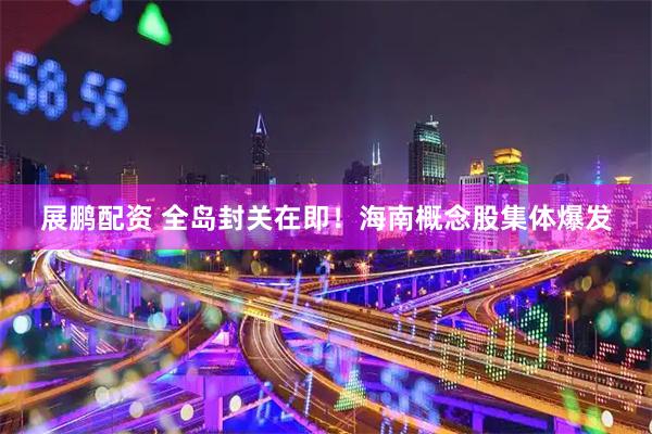 展鹏配资 全岛封关在即!海南概念股集体爆发