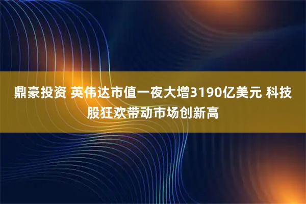 鼎豪投资 英伟达市值一夜大增3190亿美元 科技股狂欢带动市场创新高